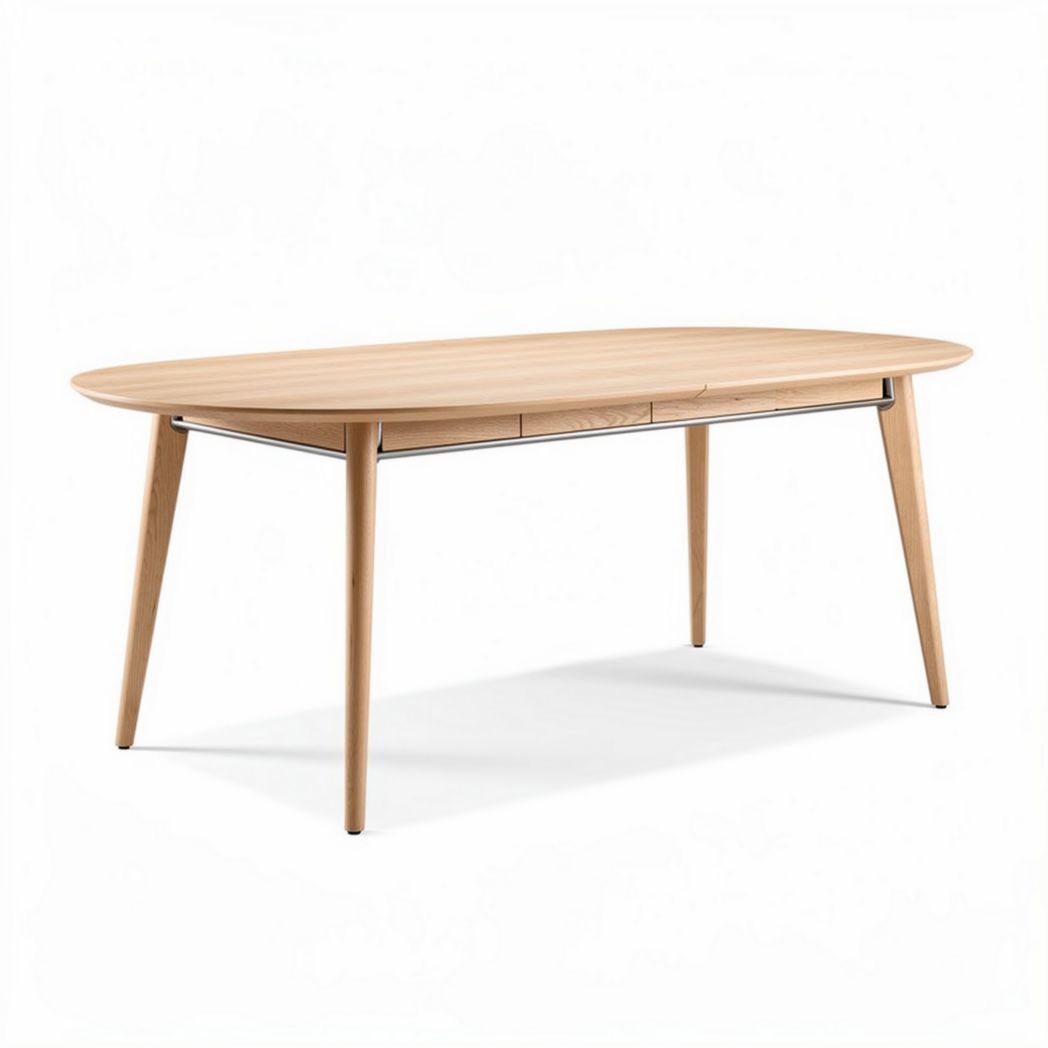 Eettafel van meubelplaat voor de eetkamer - 150 x 80 x 75cm