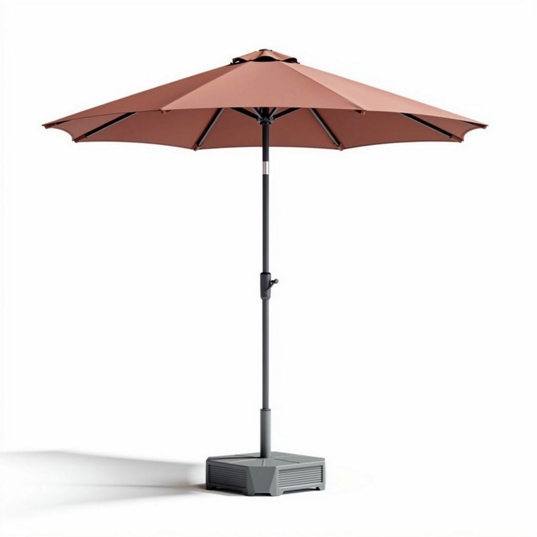 Parasol met een grote schaduwcapaciteit voor buitengebruik - 300 x 300 x 240cm